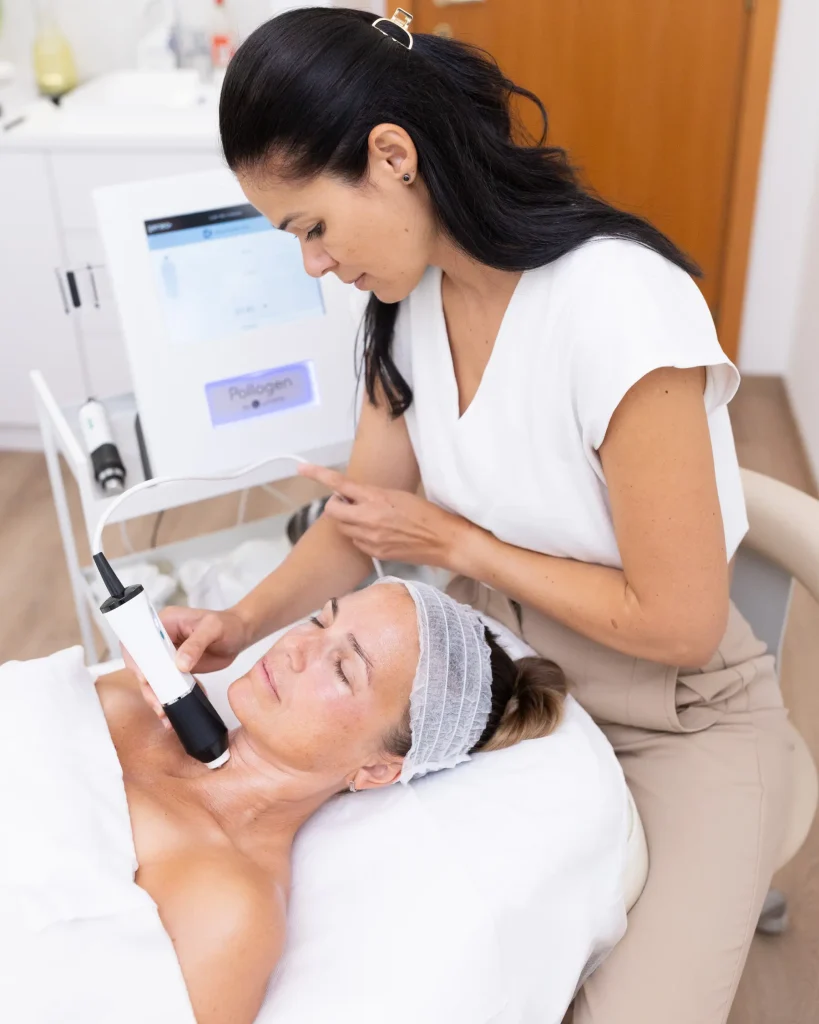 OxyGeneo arc és dekoltázskezelés